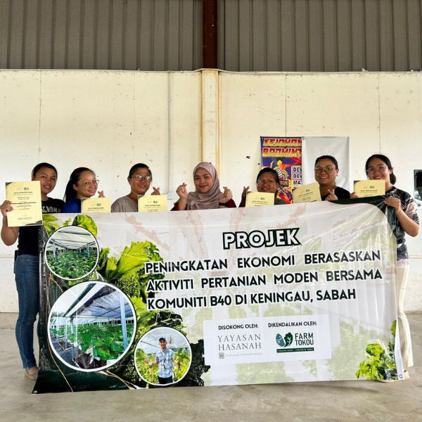 2-Day course on Hydroponic System attended by 40 participants 2